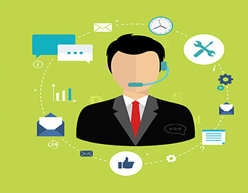 Online destek hattı